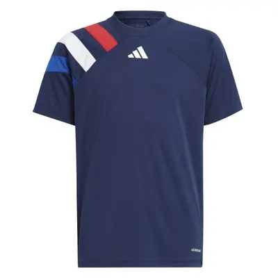 adidas FORTORE JERSEY JR Dětský dres, tmavě modrá, velikost