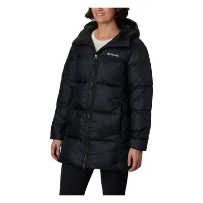 Columbia PUFFECT II MID HOODED JACKET Dámská zimní bunda, černá, velikost