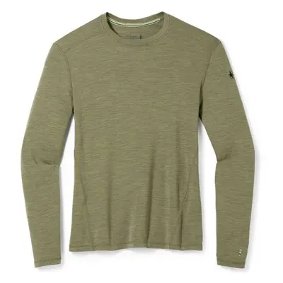 Smartwool CLASSIC THERMAL MERINO BL CREW BOXED Pánské triko, khaki, velikost