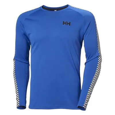 Helly Hansen LIFA ACTIVE STRIPE CREW Pánské funkční triko, modrá, velikost