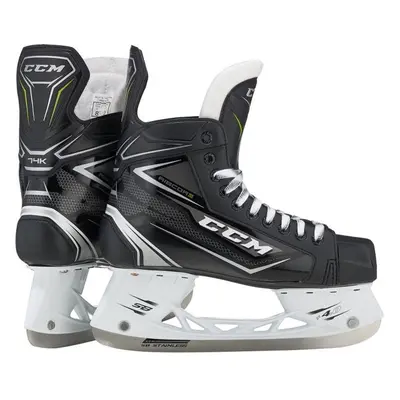 CCM RIBCORE 74K JR D Juniorské hokejové brusle, černá, velikost