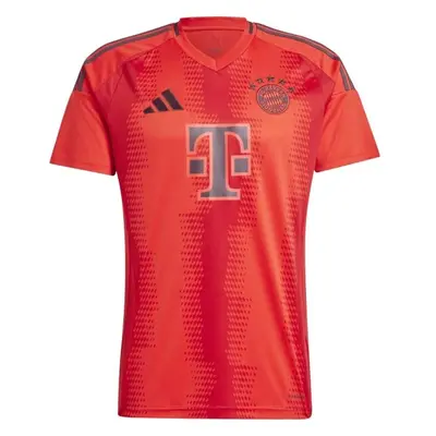 adidas FC BAYERN MNICHOV HOME JERSEY Pánský fotbalový dres, červená, velikost