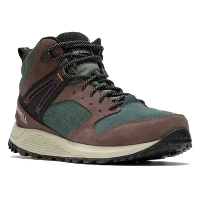 Merrell WILDWOOD MID LTR WP Pánské volnočasové boty, hnědá