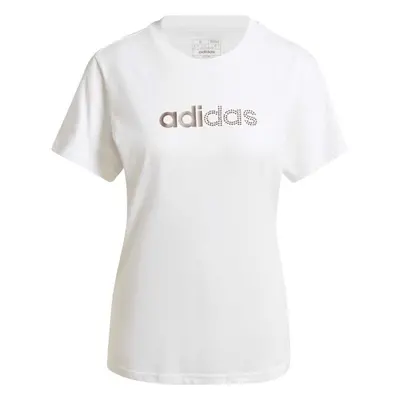 adidas HOLIDAY GRAPHIC TEE Dámské triko, bílá, velikost