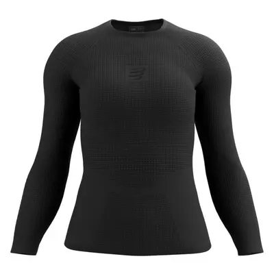 Compressport ON/OFF BASE LAYER LS TOP W Dámské termotriko, černá, velikost