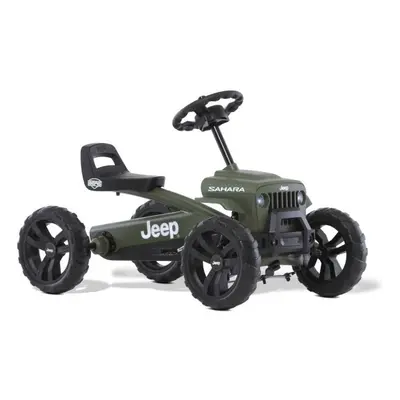 BERG BUZZY - JEEP SAHARA Šlapací motokára, khaki, velikost