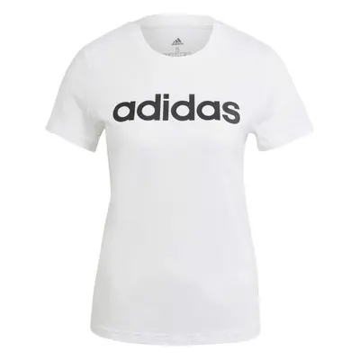 adidas LINEAR TEE Dámské tričko, bílá, velikost