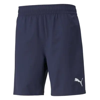 Puma TEAMFINAL SHORTS Pánské fotbalové šortky, tmavě modrá, velikost