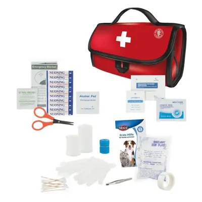 TRIXIE PREMIUM FIRST AID KIT Lékárnička pro psy a kočky, červená, velikost