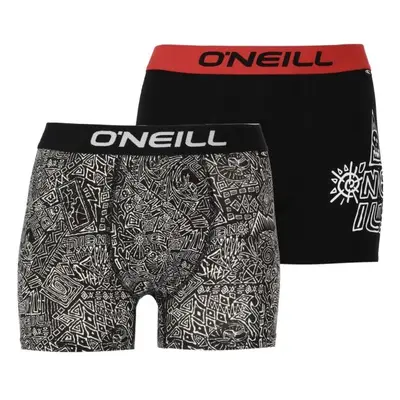 O'Neill BOXER 2-PACK Pánské boxerky, černá, velikost