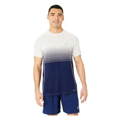 ASICS SEAMLESS TOP Pánské sportovní triko, bílá, velikost