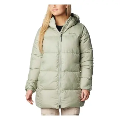 Columbia PUFFECT II MID HOODED JACKET Dámská zimní bunda, světle zelená, velikost