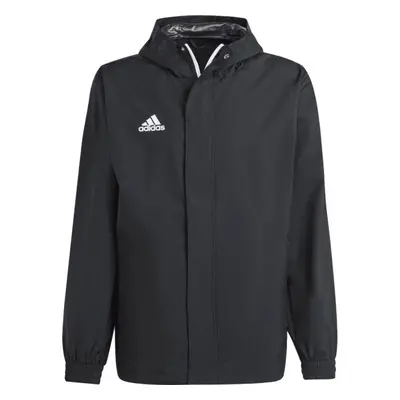 adidas ENTRADA ALL WEATHER JACKET Pánská fotbalová bunda, černá, velikost