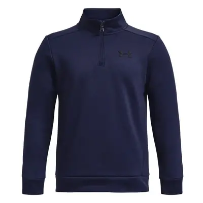 Under Armour ARMOUR FLEECE 1/4 ZIP Chlapecká mikina, tmavě modrá, velikost