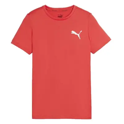 Puma ACTIVE SMALL LOGO TEE Chlapecké sportovní triko, oranžová, velikost