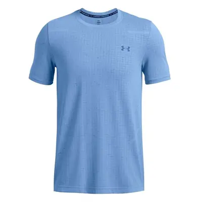 Under Armour SEAMLESS GRID Pánské tričko, světle modrá, velikost