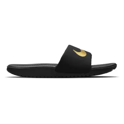 Nike KAWA SLIDE GS/PS Dětské pantofle, černá