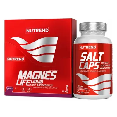 Nutrend MAGNESLIFE x ML + SALT CAPS, KAPSLÍ Doplněk stravy, , velikost