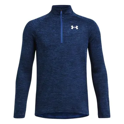 Under Armour TECH 2.0 1/2 ZIP Chlapecké triko s dlouhým rukávem, tmavě modrá, velikost