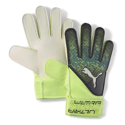 Puma ULTRA GRIP Pánské brankářské rukavice, světle zelená, velikost