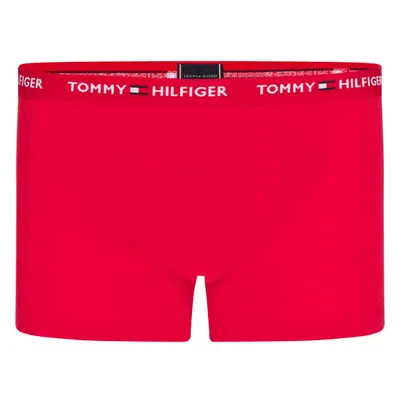 Tommy Hilfiger TRUNK Pánské boxerky, červená, velikost