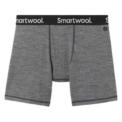 Smartwool ACTIVE BOXER BRIEF BOXED Pánské boxerky, šedá, velikost