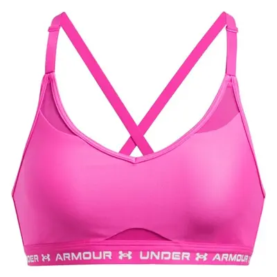 Under Armour CROSSBACK LOW Dámská podprsenka, růžová, velikost