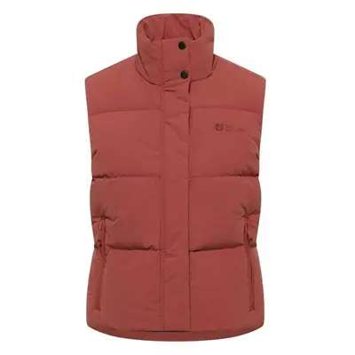 Jack Wolfskin NORDLICHT VEST W Dámská péřová vesta, červená, velikost