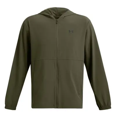 Under Armour VIBE WOVEN WINDBREAKER Pánská bunda, khaki, velikost