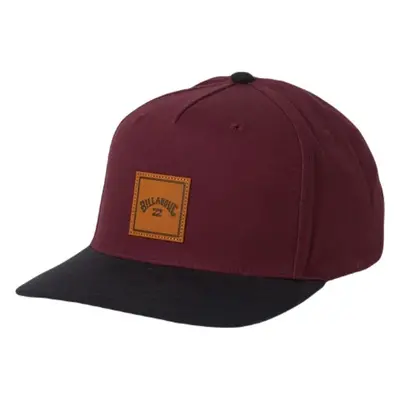 Billabong STACKED SNAPBACK Pánská kšiltovka, vínová, velikost