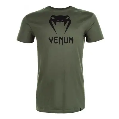 Venum CLASSIC T-SHIRT Pánské triko, tmavě zelená, velikost