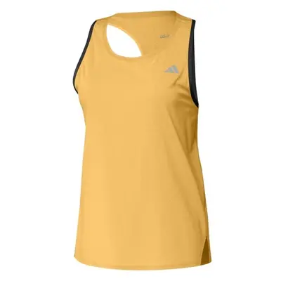 adidas ADIZERO TANK Dámské běžecké tílko, žlutá, velikost