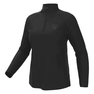 Rossignol W CLASSIQUE 1/2 ZIP Dámská první vrstva, černá, velikost