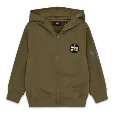 LEGO® kidswear LWSCOUT Chlapecká mikina, khaki, velikost