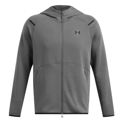 Under Armour UNSTOPPABLE FLEECE Pánská mikina, tmavě šedá, velikost