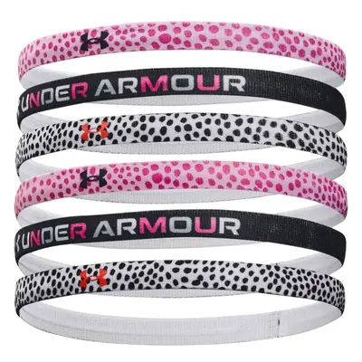 Under Armour GRAPHIC HP (6PK) Dívčí elastické čelenky, mix, velikost