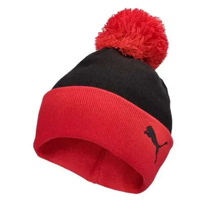 Puma AC MILAN ESSENTIALS POM POM BEANIE Zimní čepice, černá, velikost