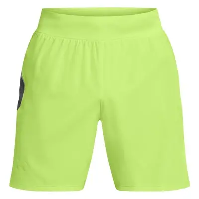 Under Armour LAUNCH ELITE 7'' SHORT Pánské šortky, světle zelená, velikost