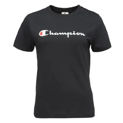 Champion CREWNECK Dámské tričko, černá, velikost