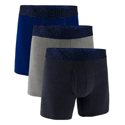 Under Armour PERF COTTON Pánské boxerky, modrá, velikost