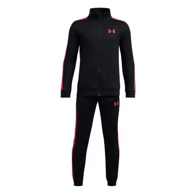 Under Armour KNIT TRACK SUIT Chlapecká sportovní souprava, černá, velikost