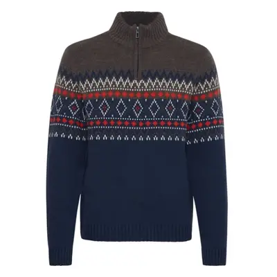 BLEND PULLOVER Pánský svetr, tmavě modrá, velikost