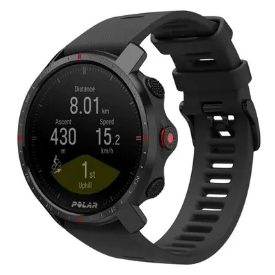 POLAR GRIT X PRO Multisportovní hodinky s GPS a záznamem tepové frekvence, černá, velikost