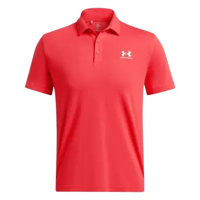 Under Armour ICON Pánské polo triko, červená, velikost