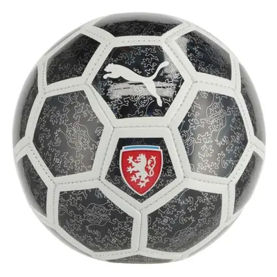 Puma FACR FAN BALL MINI Mini fotbalový míč, černá, velikost