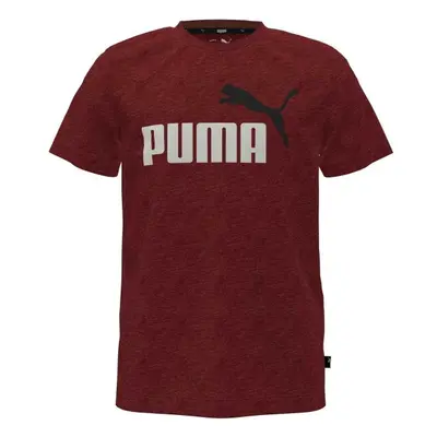 Puma ESSENTIALS+2 COL LOGO TEE Dětské triko, červená, velikost