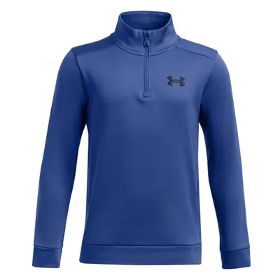 Under Armour ARMOUR FLEECE 1/4 ZIP Chlapecká mikina, modrá, velikost