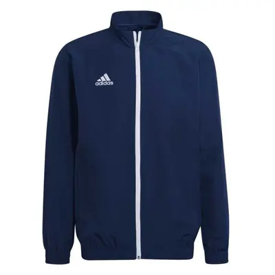 adidas ENTRADA TRACK JACKET Pánská fotbalová mikina, tmavě modrá, velikost