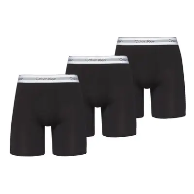 Calvin Klein MODERN AIR 3PK Pánské boxerky, černá, velikost