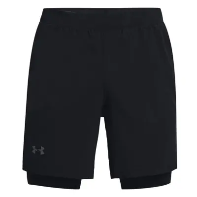 Under Armour LAUNCH 7'' 2-IN-1 SHORT Pánské běžecké šortky, černá, velikost